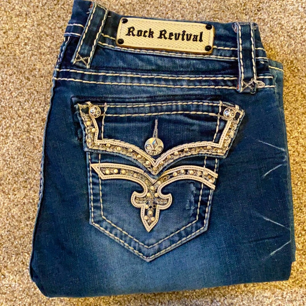 Rock Revival Etty bootcut jeans 29